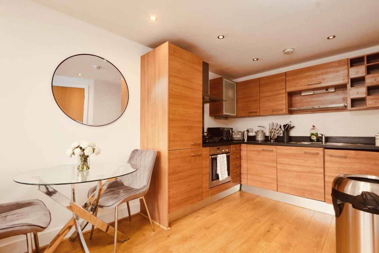 Deluxe City Modern Apt&Free Parking No Balcony Leeds  Luaran gambar